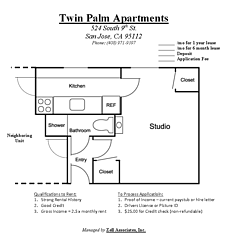 Studio Floorplan